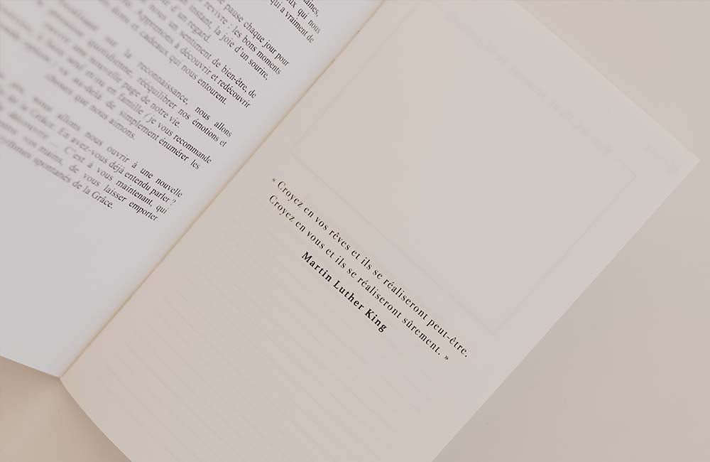 MyblueprintVF - Carnet Rewrite Your Story Gratitude 1 Agenda Rêves Développement Personnel Slow Living Dore