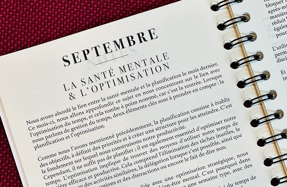 Planner 3 mois Rewrite Your Story® Spécial Rentrée