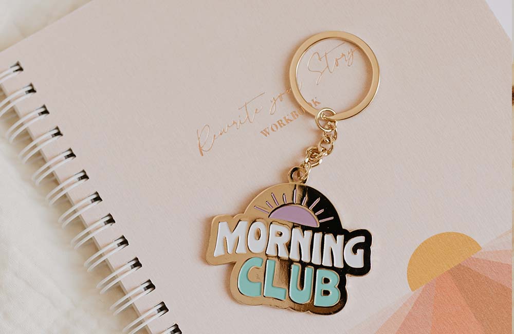 MyblueprintVF - Porte clefs Morning club