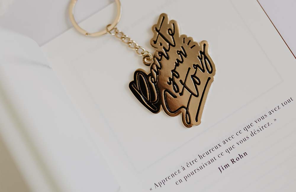 MyblueprintVF - Porte clefs Rewrite your story