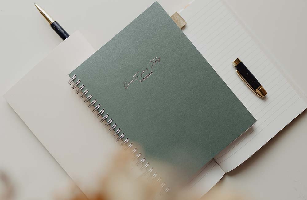 MyblueprintVF - Workbook Rewrite Your Story Livre Rêves Développement Personnel 2023 - bleu 1