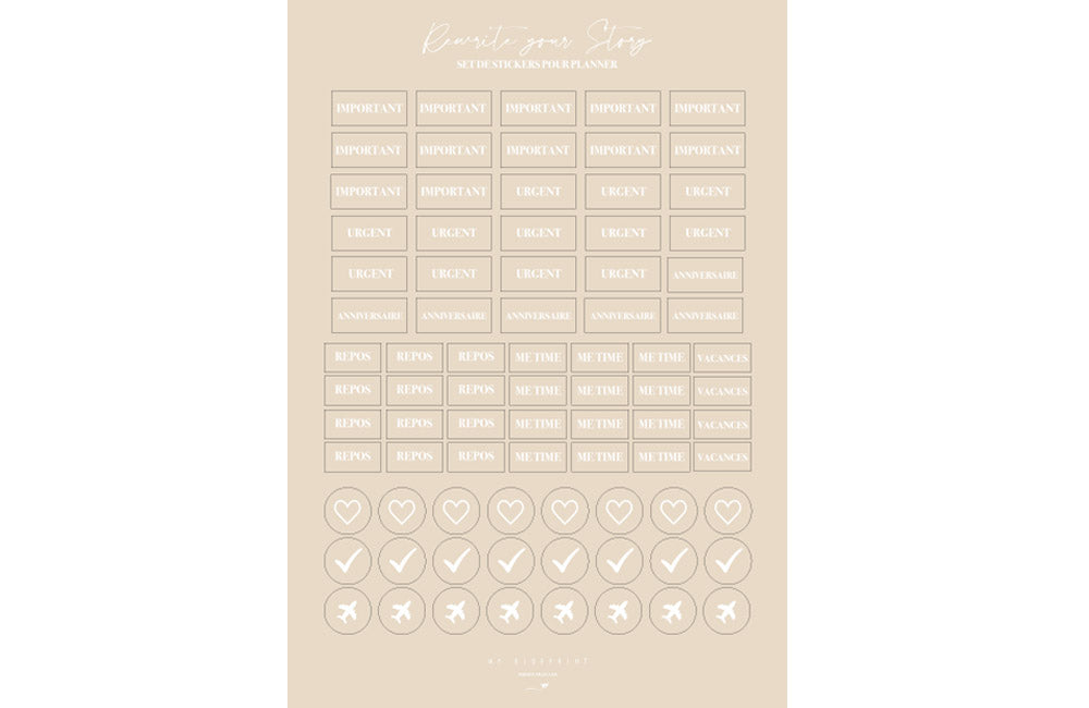 Stickers Planners