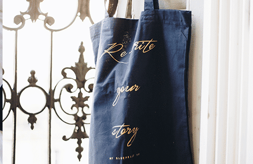 Totebag Rewrite your story