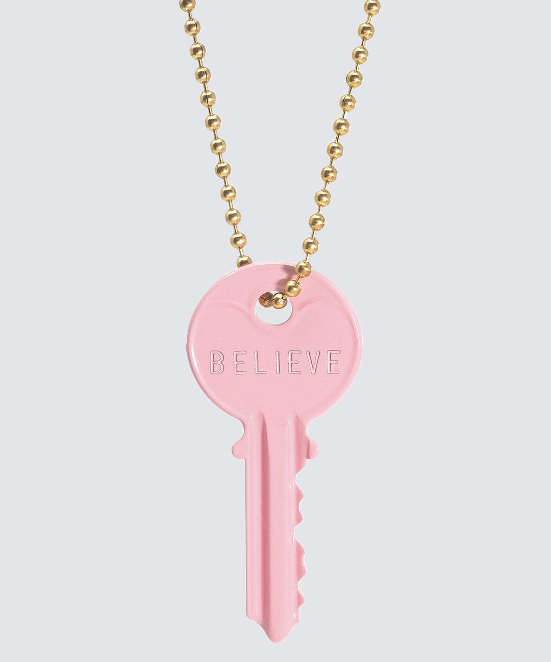 Collier Clé Classique Colorée