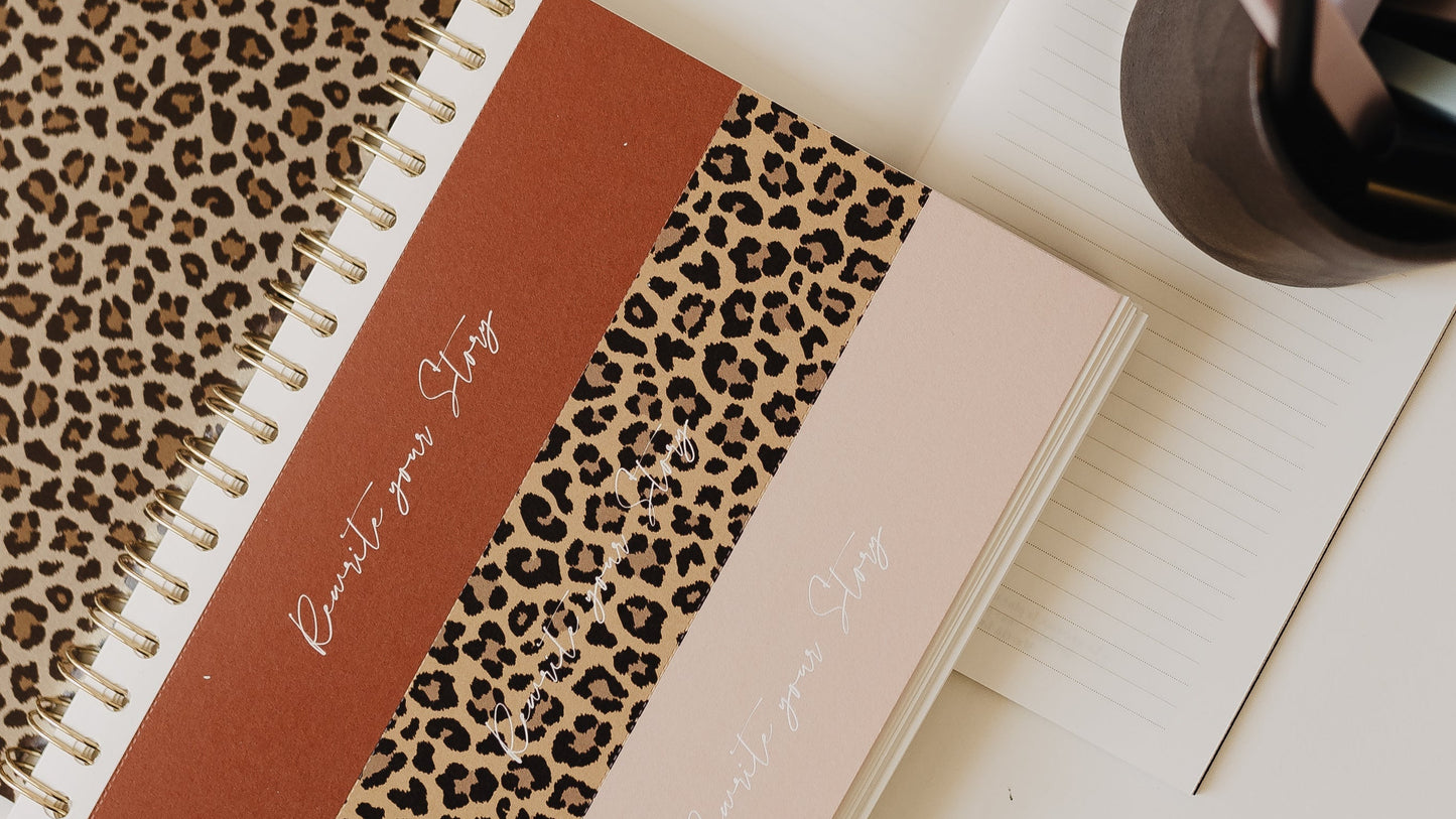 Planner 2026 Rewrite Your Story® Version Léopard