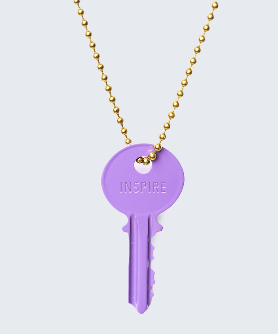 Collier Clé Classique Colorée