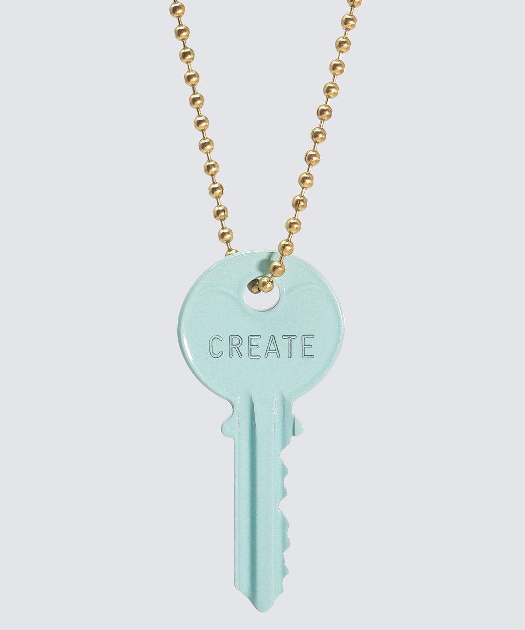 Collier Clé Classique Colorée