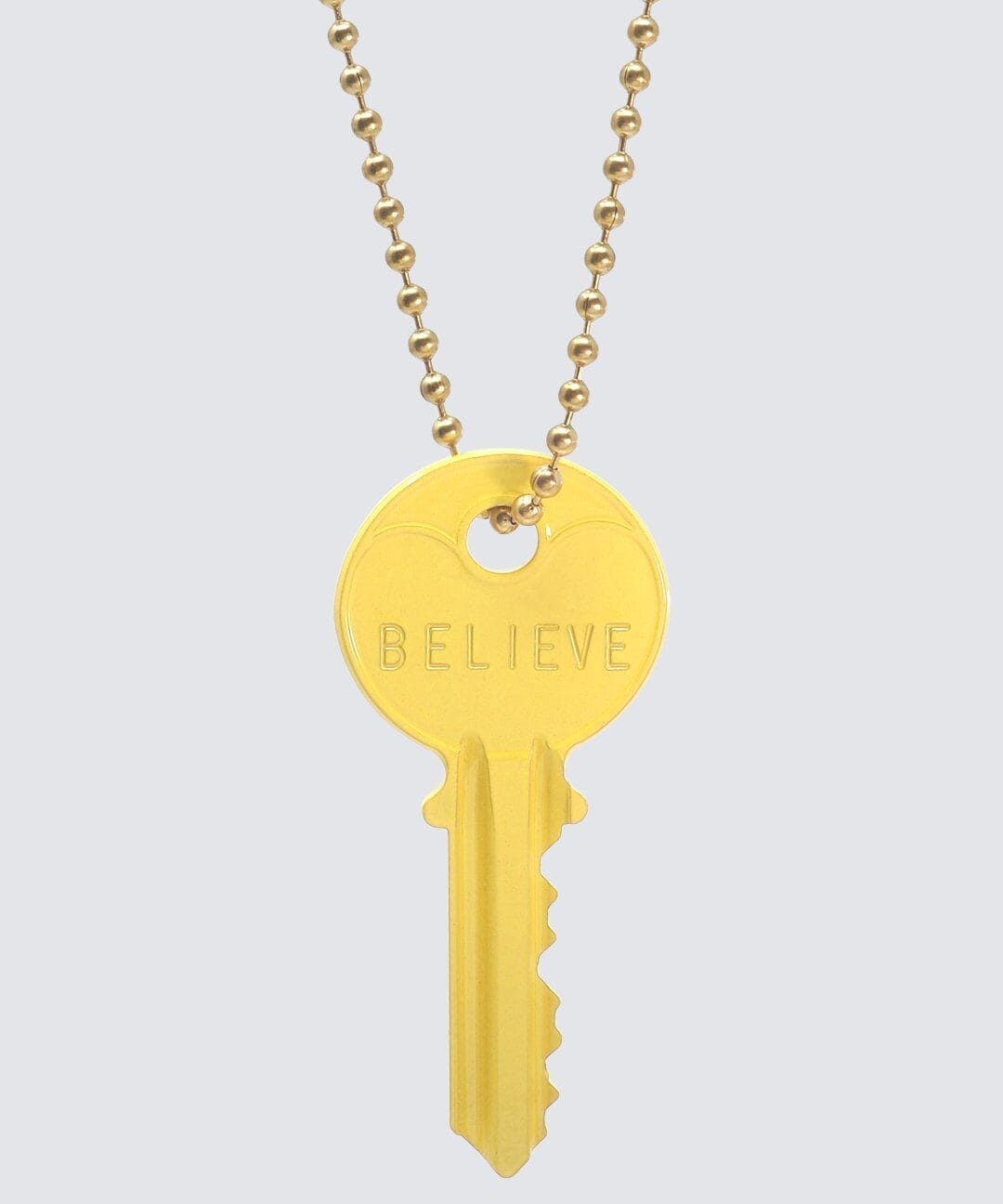 Collier Clé Classique Colorée