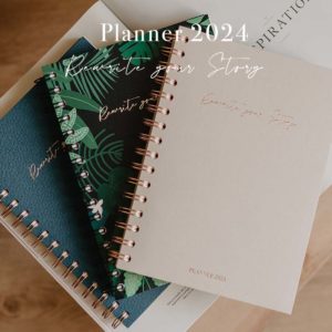 MyblueprintVF - Planner 2024 Rewrite Your Story _avenir_ Agenda Rêves Développement Personnel Slow Living